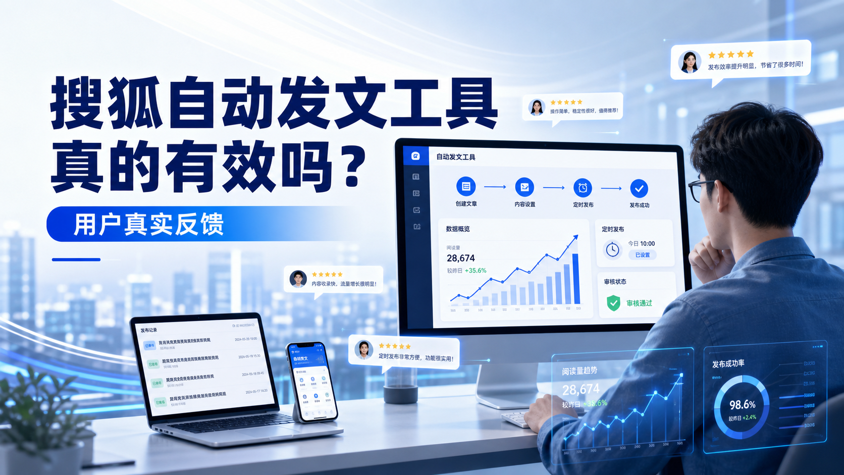 搜狐自动发文工具真的有效吗？南平用户的真实反馈